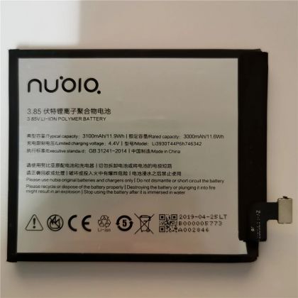 Батарея для ZTE Li3930T44P6h746342 Nubia Z17s / NX595J 3000 mAh /Original PRC/ 12 мес. гарантии