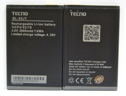 Батарея для Tecno BL-20JT / POP 2F LTE 2000 mAh /Original PRC/ 12 мес. гарантии