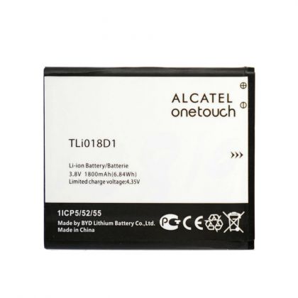 Батарея для Alcatel OT Pop D5 5038D / TLi018D1 /Original/ 12 мес. гарантии