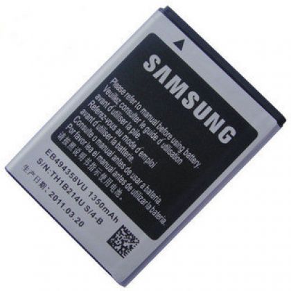Батарея для Samsung S5660, S5830, S6312, S6102, S7500 и др. (EB494358VU, EB464358VU) /Original PRC/ 12 мес. гарантии