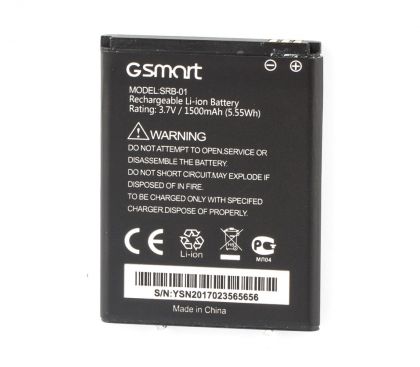 Батарея для Gigabyte GSmart RIO R1 SRB-01 1500 mAh /Original PRC/ 12 мес. гарантии