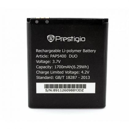 Батарея для Prestigio PAP5400 /Original PRC/ 12 мес. гарантии, 1700 mAh