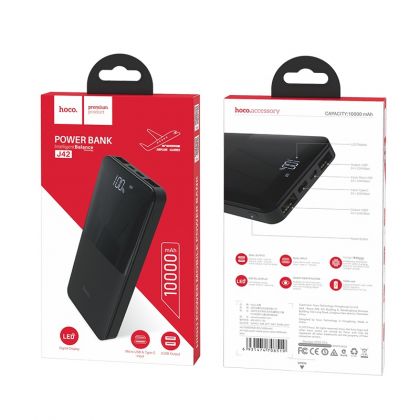 Повербанк Hoco J42 High Power 10000 mAh Чёрный