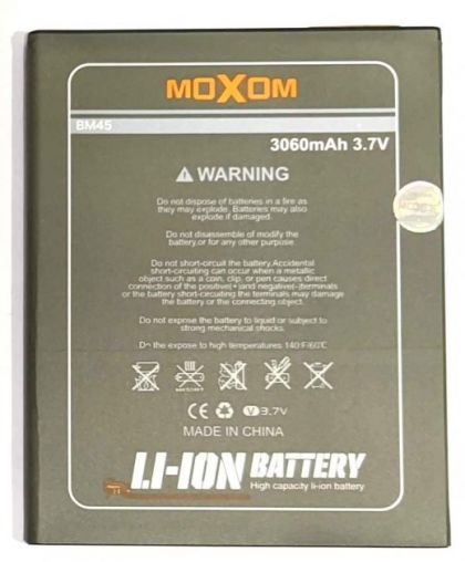 Батарея Moxom Xiaomi Redmi Note 2 (BM45) 3060 mah