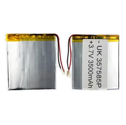 Батарея универсальный 357585P 86 х 74 х 3 мм, 3500 mAh 3.7 V,