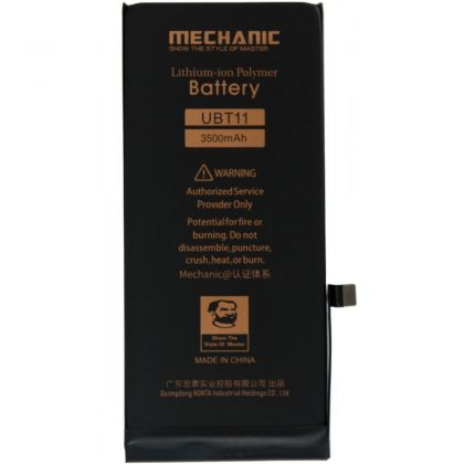 Батарея MECHANIC для Apple iPhone 11 (Увеличенная емкость, 3500 mAh)