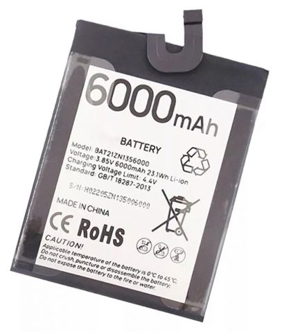 Батарея для Doogee S98 BAT21ZN1356000 (6000mAh) /Original PRC/ 12 мес. гарантии