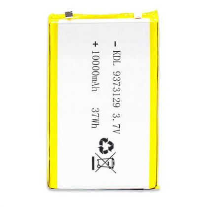 Батарея литий-полимерный 10000 mAh  3.7V / 9373129 / 129x73x9.3 mm