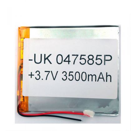 Батарея универсальный 047585P 87 х 75 х 3 мм 3500 mAh 3,7 V,
