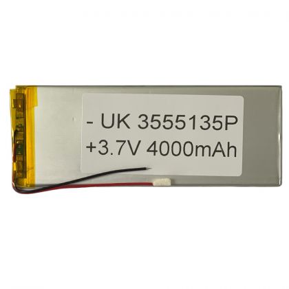 Батарея универсальный 3555135P 130 x 52 x 3 мм 4000 mAh 3.7V,
