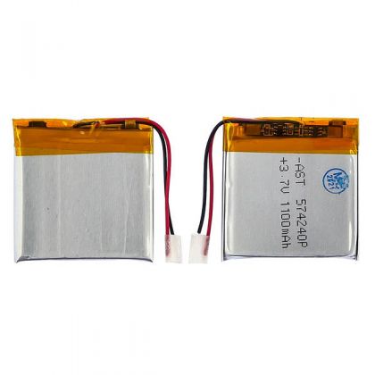 Батарея 574240P универсальный с контроллером, 5,5 х 40 х 40 мм (1100 mAh)/ для смартфона, планшета