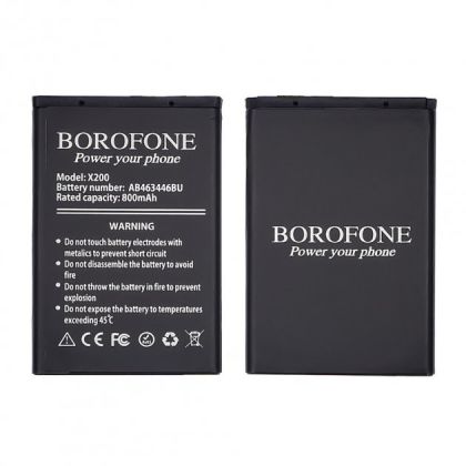 Батарея Borofone AB463446BU для Samsung X200/ B110/ B130/ C140/ C160/ C240/ C300/ C3010/ C3520/ C5010