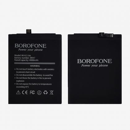 Батарея Borofone BN47 для Xiaomi Redmi 6 Pro/ Mi A2 Lite