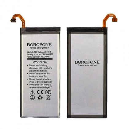 Батарея Borofone EB-BJ800ABE для Samsung J800 J8/ J600 J6 (2018)/ A6 (2018)
