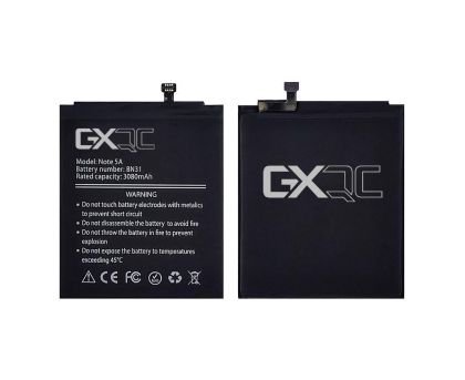 Батарея GX BN31 для Xiaomi Redmi Note 5A/ Redmi S2/ Mi 5X/ Mi A1