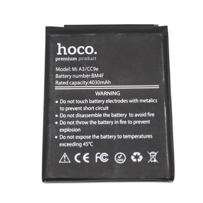 Батарея Hoco Xiaomi BM4F Mi A3/ Mi A3 Lite/ MiCC9/ Mi9 Lite