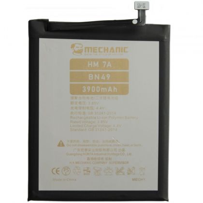 Батарея MECHANIC BN49 (4000 mAh) для Xiaomi Redmi 7A