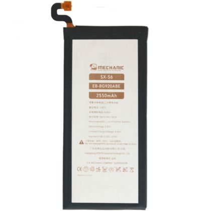 Батарея MECHANIC EB-BG920ABE (2550 mAh) для Samsung Galaxy S6 SM-G920