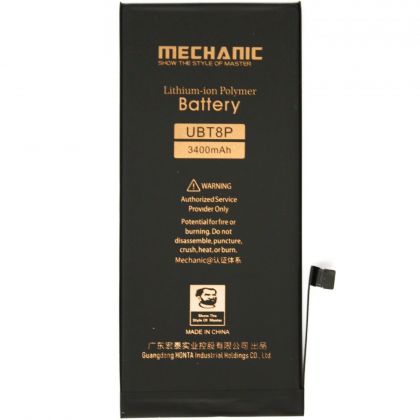 Батарея MECHANIC для Apple iPhone 8 Plus (увеличенная емкость, 3400 mAh)