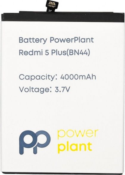 Батарея PowerPlant Xiaomi Redmi 5 Plus (BN44) 4000 mAh