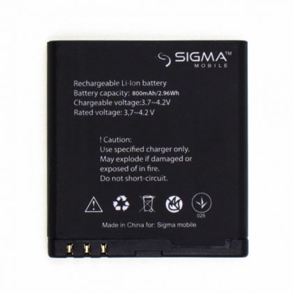 Батарея для Sigma Comfort 50 Menol / Comfort 50 Shell /Original PRC/ 12 мес. гарантии