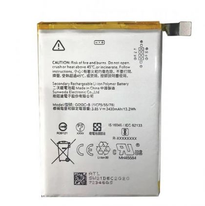 Батарея для Google Pixel 3 XL (3450 mAh) GO13C-B / G013C-B /Original/ 12 мес. гарантии
