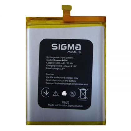 Батарея для Sigma X-treme PQ36 (5000 mAh) SD745773PE /Original PRC/ 12 мес. гарантии