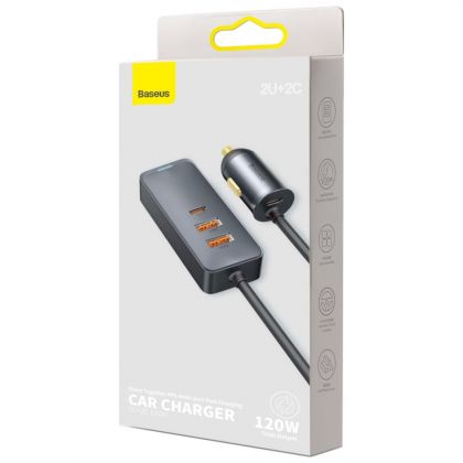Авто Зарядное Устройство Baseus Share Together PPS multi-port 120W CCBT-A Серый, 0G
