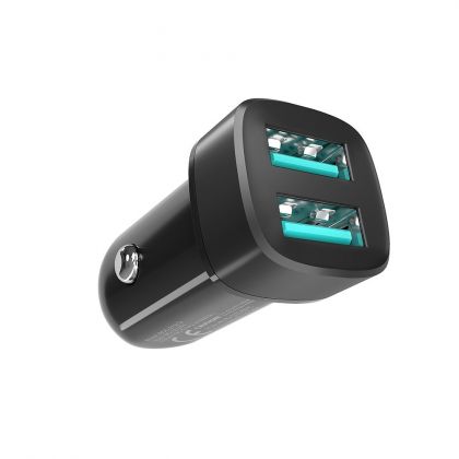 Авто Зарядное Устройство Ridea RCC-21012 Grand 2USB 2.4 A Черный