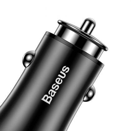 Автомобильное ЗУ Baseus Gentleman 4.8A 2USB CCALL-GB01 Black