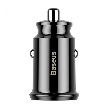 Автомобильное ЗУ Baseus Grain Dual CCALL-ML-01 3,1A Black
