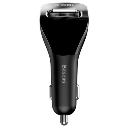 Автомобильное ЗУ Baseus Streamer F40 Bluetooth FM Launcher 15W 2USB CCF40-01 Black