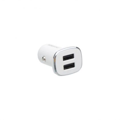 Автомобильное ЗУ Borofone BZ12 2.4A 2 USB White