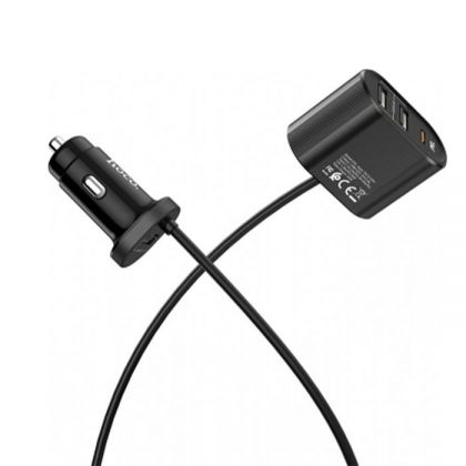 Автомобильное ЗУ Hoco Z35 PD3.0 Black