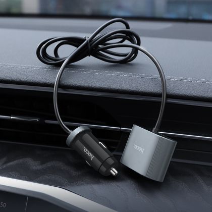 Автомобильное ЗУ Hoco Z35 PD3.0 Black
