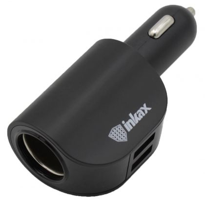 Автомобильное ЗУ Inkax CС-08 Black