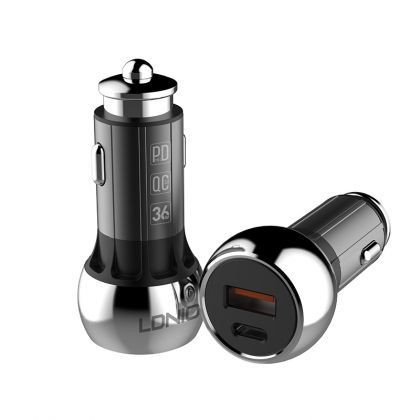 Автомобильное ЗУ LDNIO C1 / micro-USB Black
