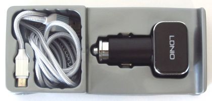 Автомобильное ЗУ LDNIO C306 3.6A 2USB / micro-USB