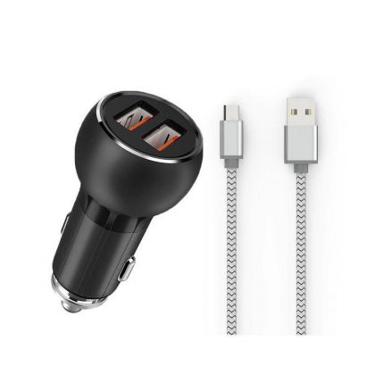 Автомобильное ЗУ LDNIO C503Q / micro-USB