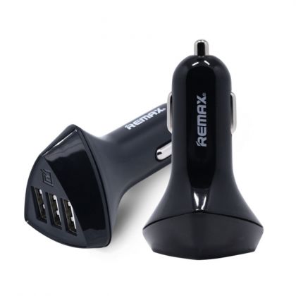 Автомобильное ЗУ Remax RC-C304 3 USB 4.2A Black