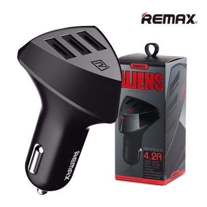 Автомобильное ЗУ Remax RC-C304 3 USB 4.2A Black