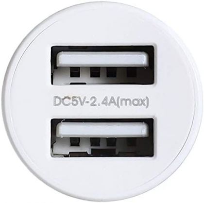 Автомобильное ЗУ Remax RCC-219 Roki 2.4A 2USB white