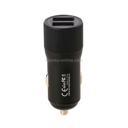 Автомобильное ЗУ Remax RCC-221 Retour 3.0A 2USB Quick Charge black