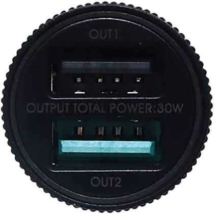 Автомобильное ЗУ Remax RCC-221 Retour 3.0A 2USB Quick Charge black