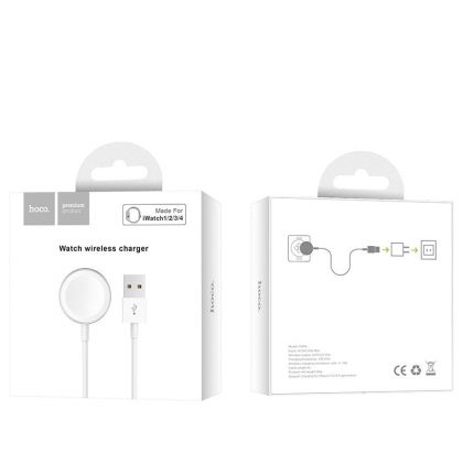 Беспроводное ЗУ Hoco CW16 iWatch White