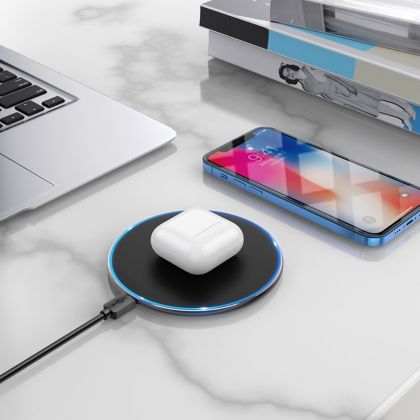 Беспроводное зарядное устройство Borofone BQ3 Pro 15W черное