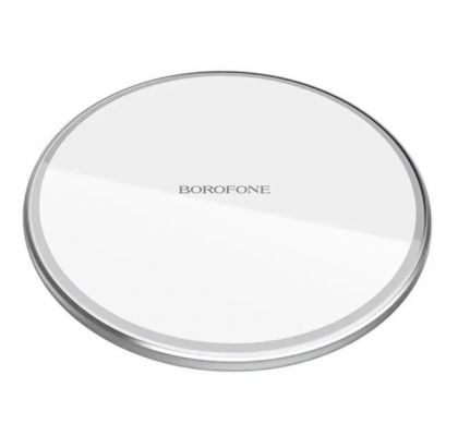 Беспроводное зарядное устройство Borofone BQ3 Pro 15W серебристое