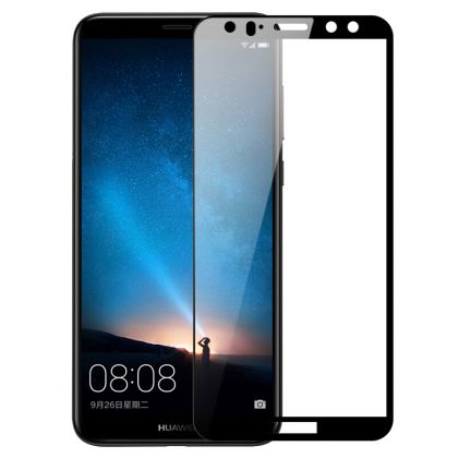 Защитное стекло Full screen PowerPlant для Huawei Mate 10 Lite Black