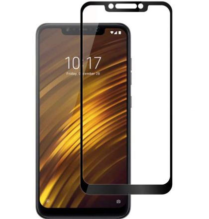 Защитное стекло Full screen PowerPlant для Pocophone F1, Black