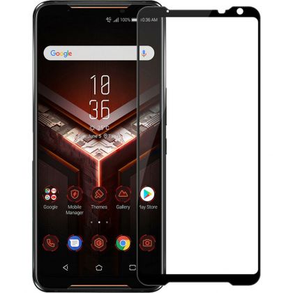 Защитное стекло Full screen PowerPlant для Asus ROG Phone 2, Black